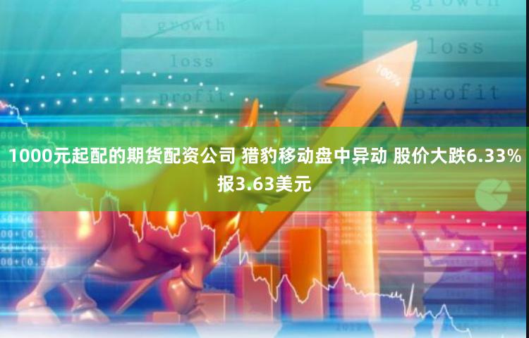 1000元起配的期货配资公司 猎豹移动盘中异动 股价大跌6.33%报3.63美元