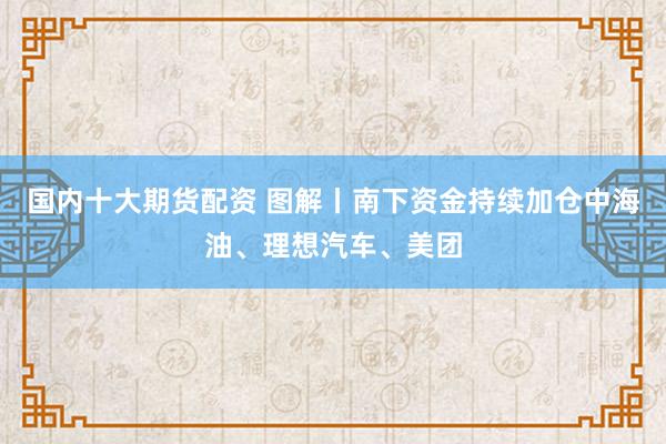 国内十大期货配资 图解丨南下资金持续加仓中海油、理想汽车、美团